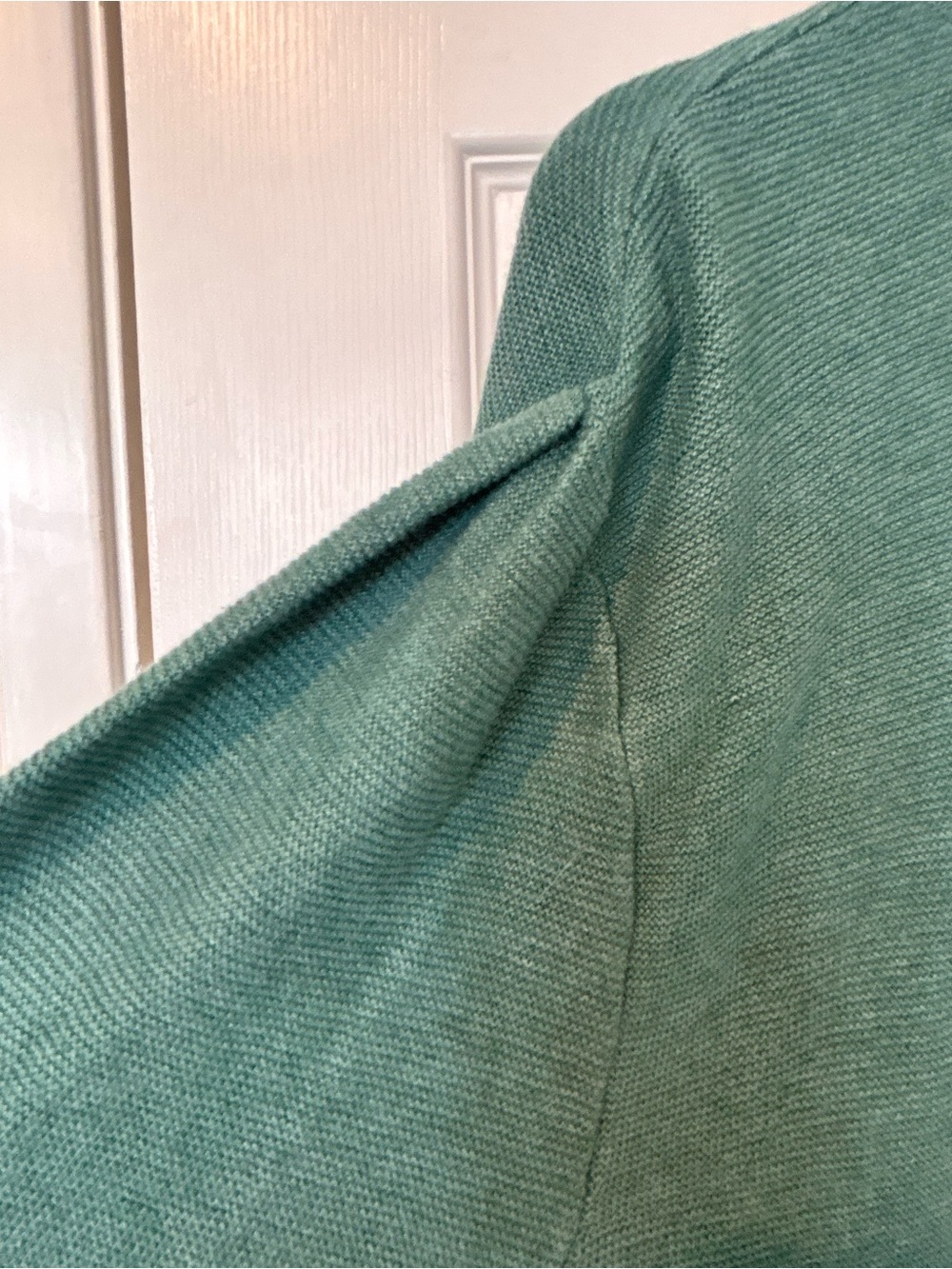 J. Jill Open-Front Cardigan in Teal Green - Picture 11 of 11